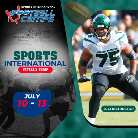 Overview - Sports International Football Camp with members of the Jets and  Giants