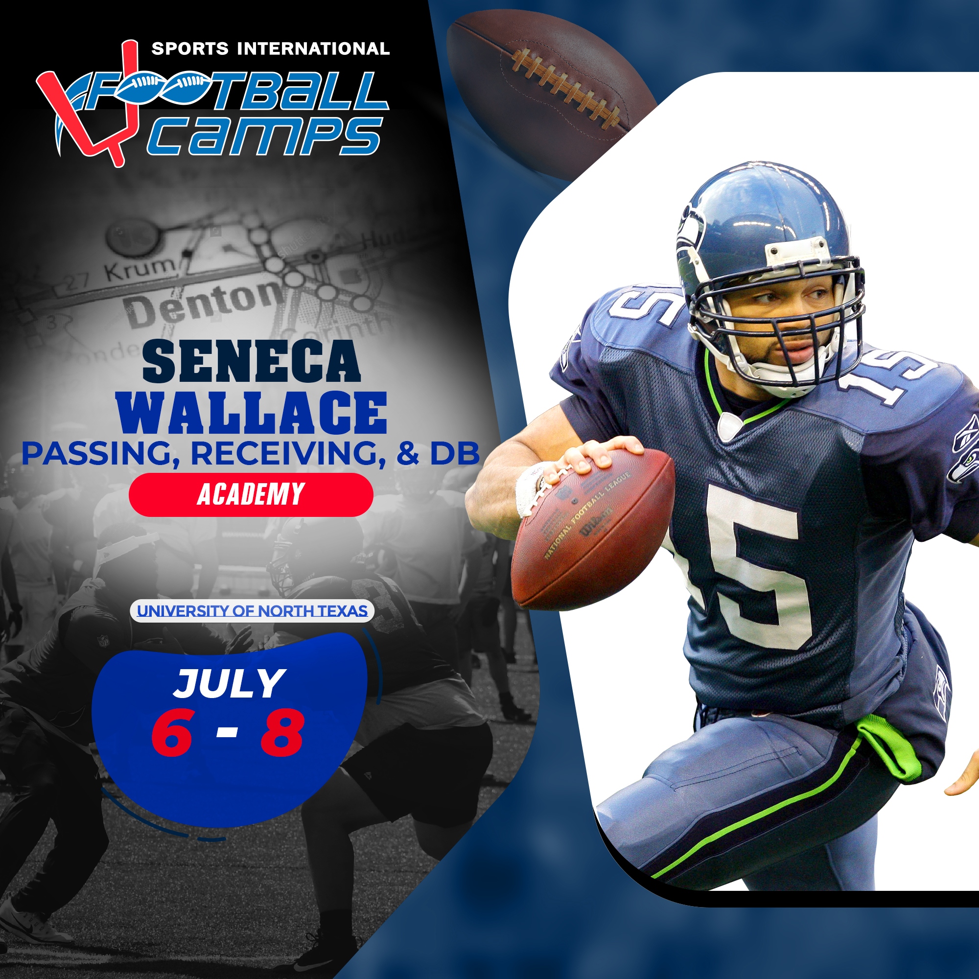 Overview - Seneca Wallace Passing, Receiving and DB Academy - TX