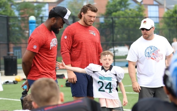 Overview - Sports International Football Academy with members of the New  England Patriots