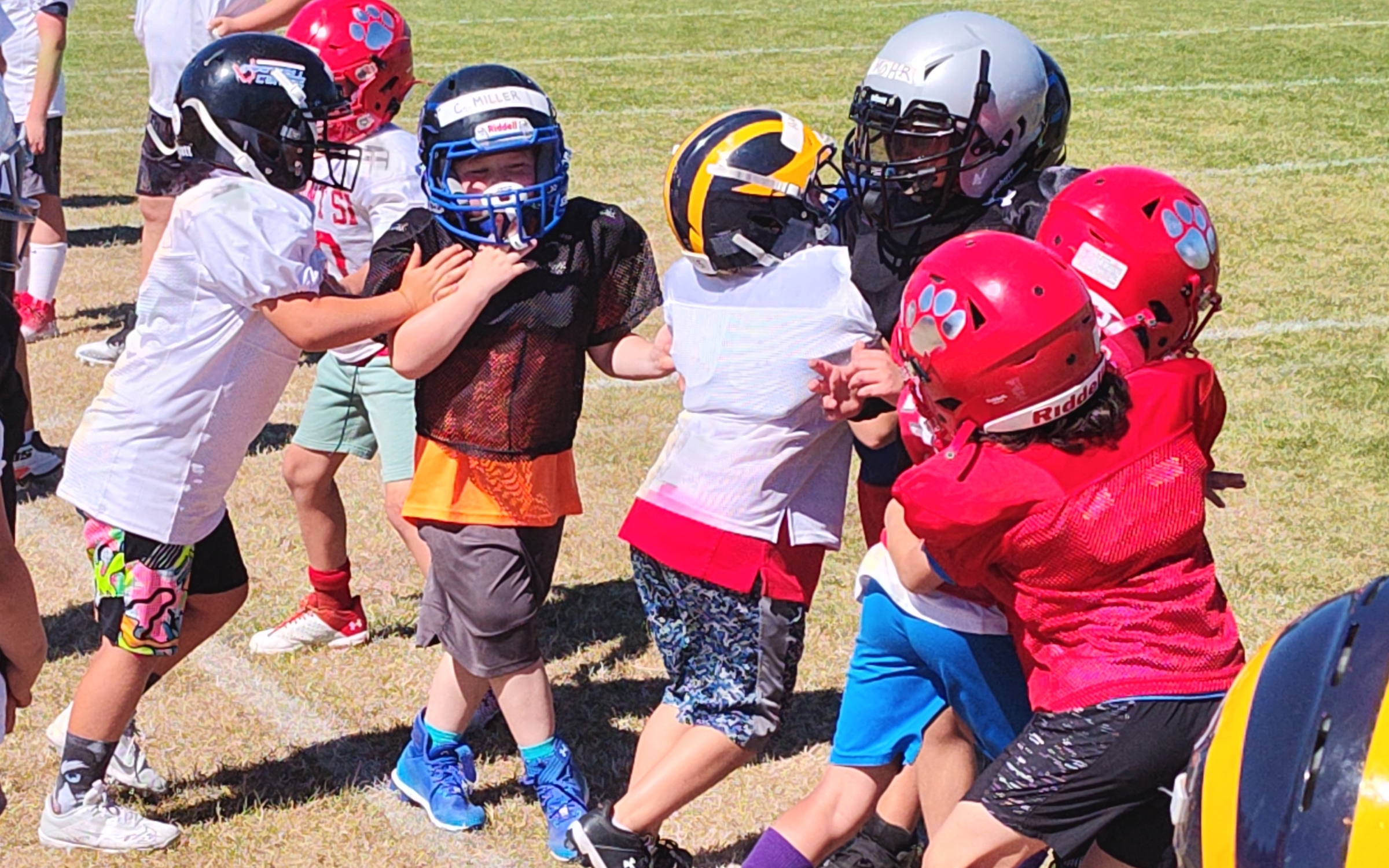 Lawyer Milloy Football Camp in Tacoma, Washington