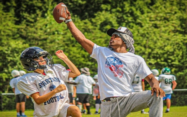 LOUDOUN COUNTY, VA - JUNE 16: Jahan Dotson (1) of the Washington