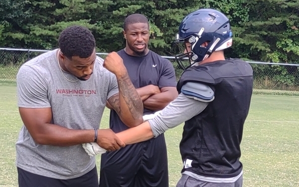 Overview - Jonathan Allen Football Camp with members of the Washington  Commanders