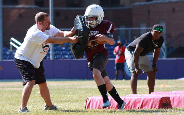 Overview - Sports International football camp with members of the Minnesota  Vikings