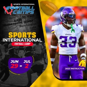 Youth and High School Football Camps featuring NFL players and coaches